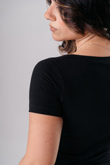 Square Neck Short Sleeve